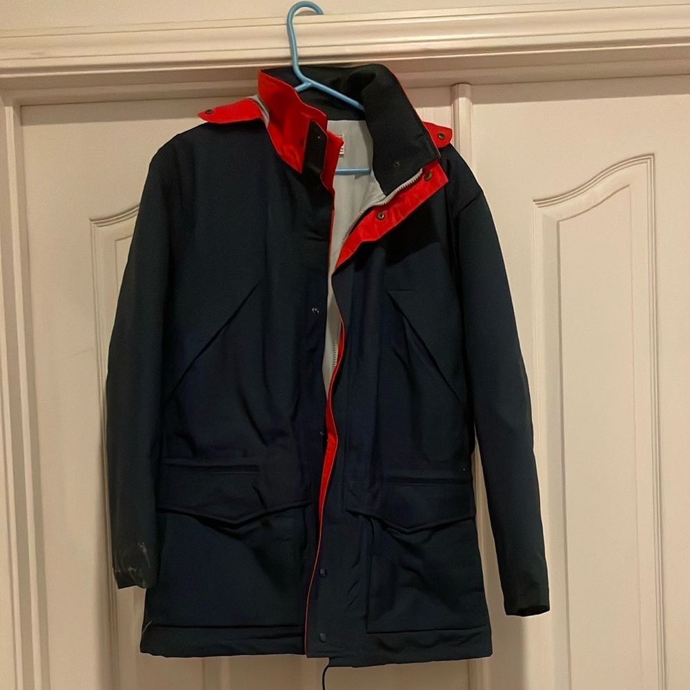 SportIf USA navy and Red Hooded Snow Jacket size L